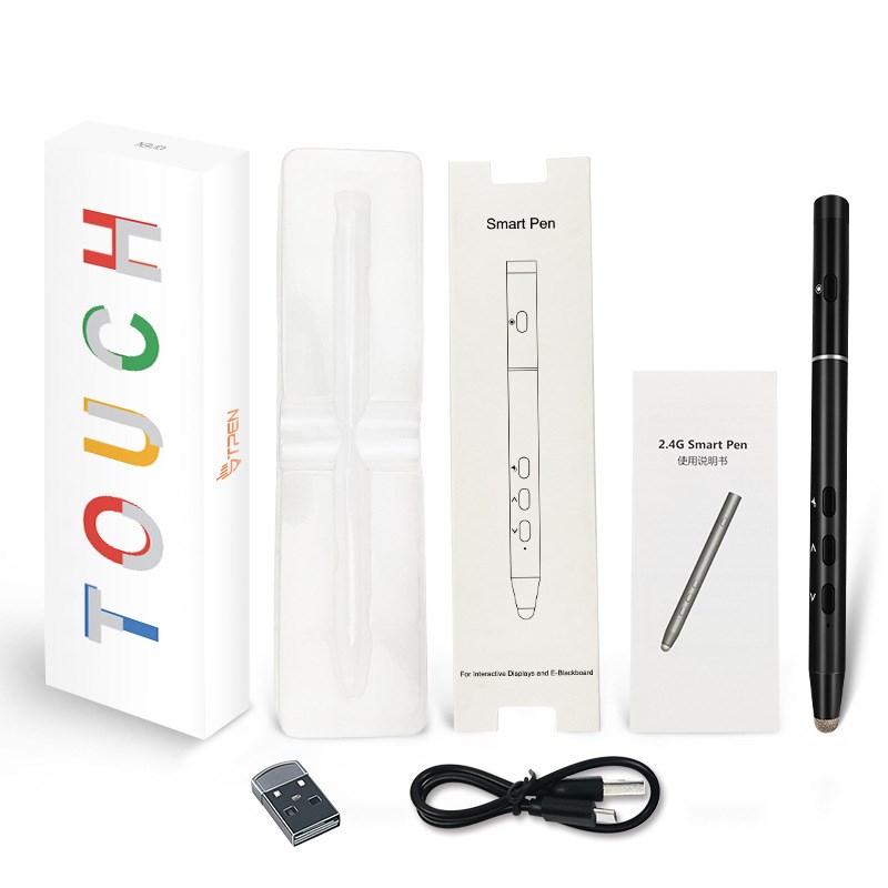 TPEN多功能教师用激光PPT智能翻页笔遥控器适用鸿合希沃写字笔
