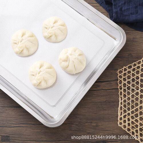 加厚长方形托盘馒头硅胶垫蒸馍垫加厚商用蒸笼布蒸包子小笼包蒸垫