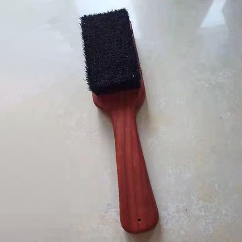 厂家直供猪鬃毛刷特硬刷特大号毛刷规格多样木柄毛刷文玩刷子