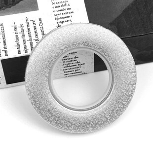 厂家供应 780磨砂罗马圈打孔圈消音窗帘环罗马杆配件辅料80个