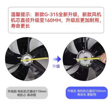 G-3A55变频电机散热风机380 三相风调速电机冷却通机厂V家直销