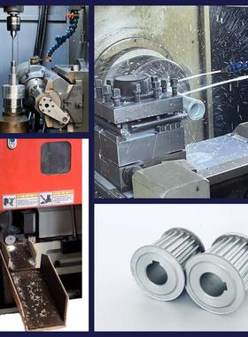 厂家销售BES步TLTE5MI8M14M铝合金步同带轮 皮带轮厂家标准同带轮