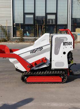 工厂供小型履带式液压翻斗 多H车T500型功能推土739应机 果园运输