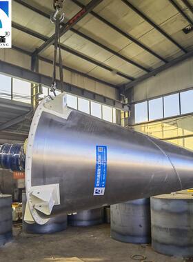 双螺旋锥形混合厂家 100机-2形000LDSH-2000立式干粉不锈钢锥搅0