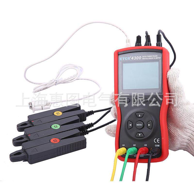 铱泰ETCRETCR43004300高钳数字伏安相位表多功伏安相位能表精三度