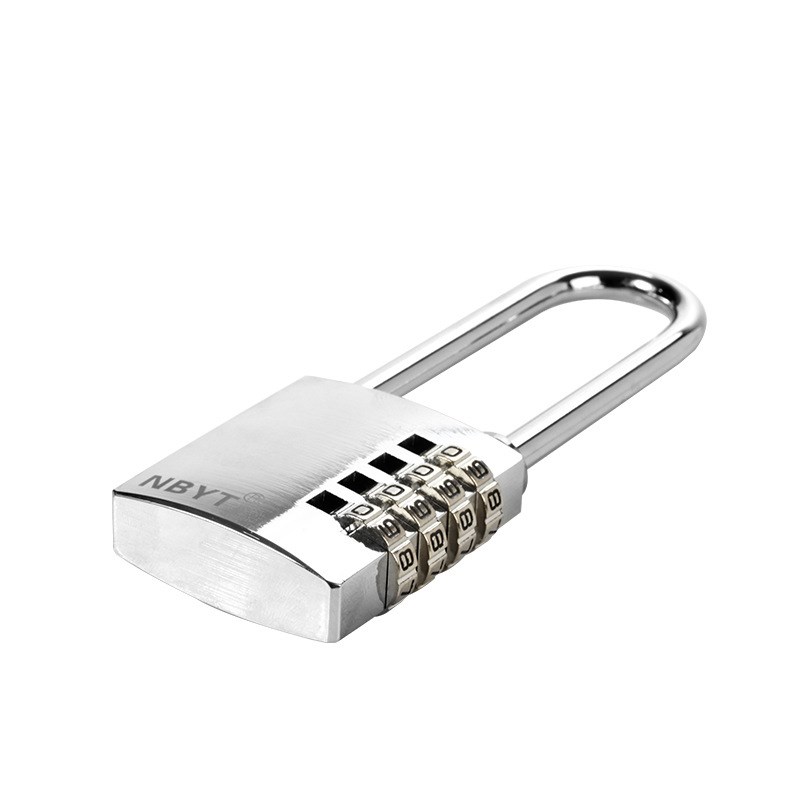 NBYT304不锈钢锁梁更衣柜子大门大号铁门锁头密码锁挂锁T1040E-SS