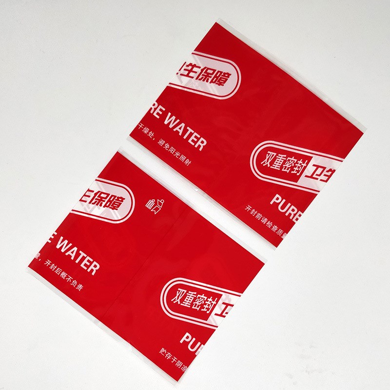 桶装水半封型PVC热收缩膜塑封标签封口机用膜通用封口膜 1000张价