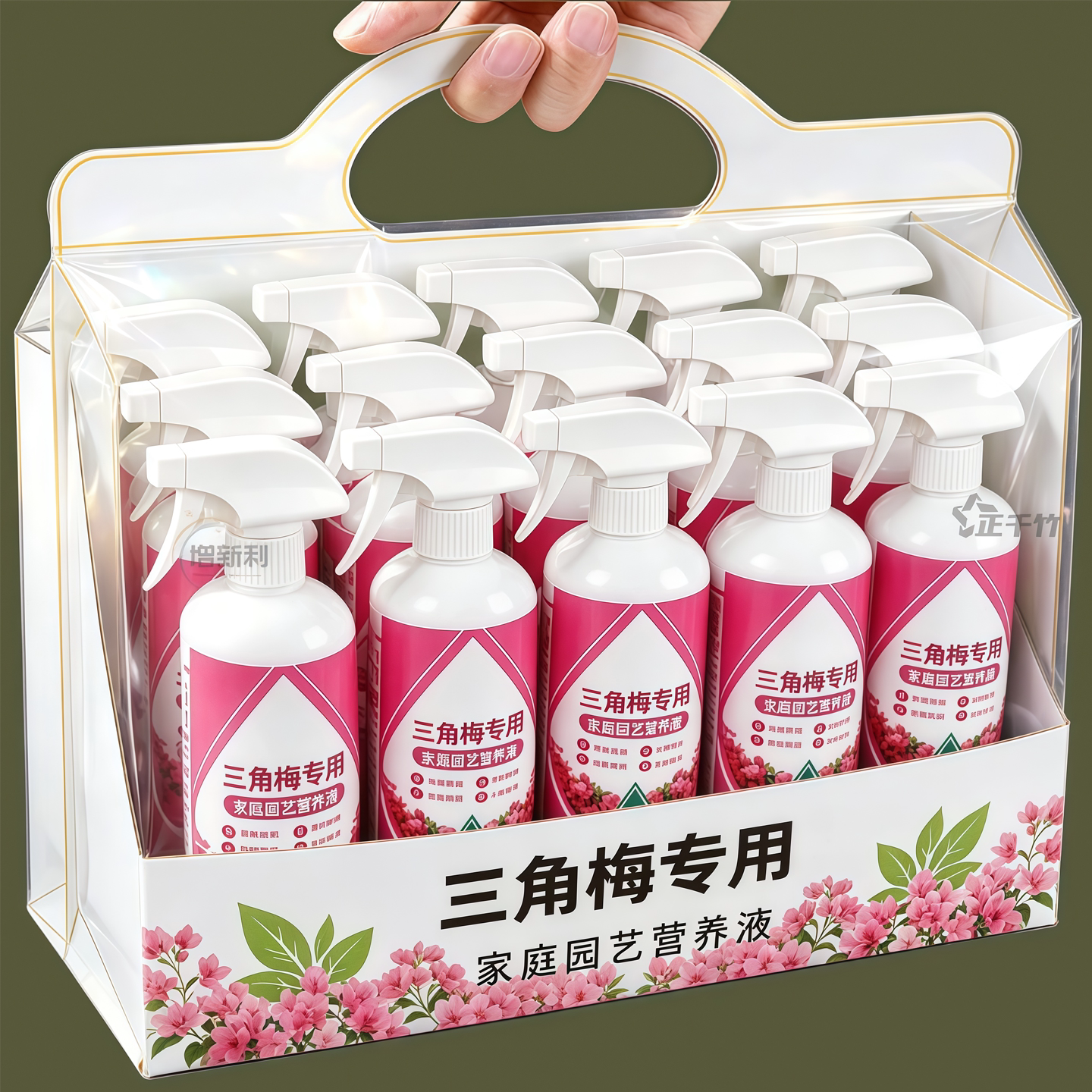 三角梅营养液催花促苞花色更艳丽