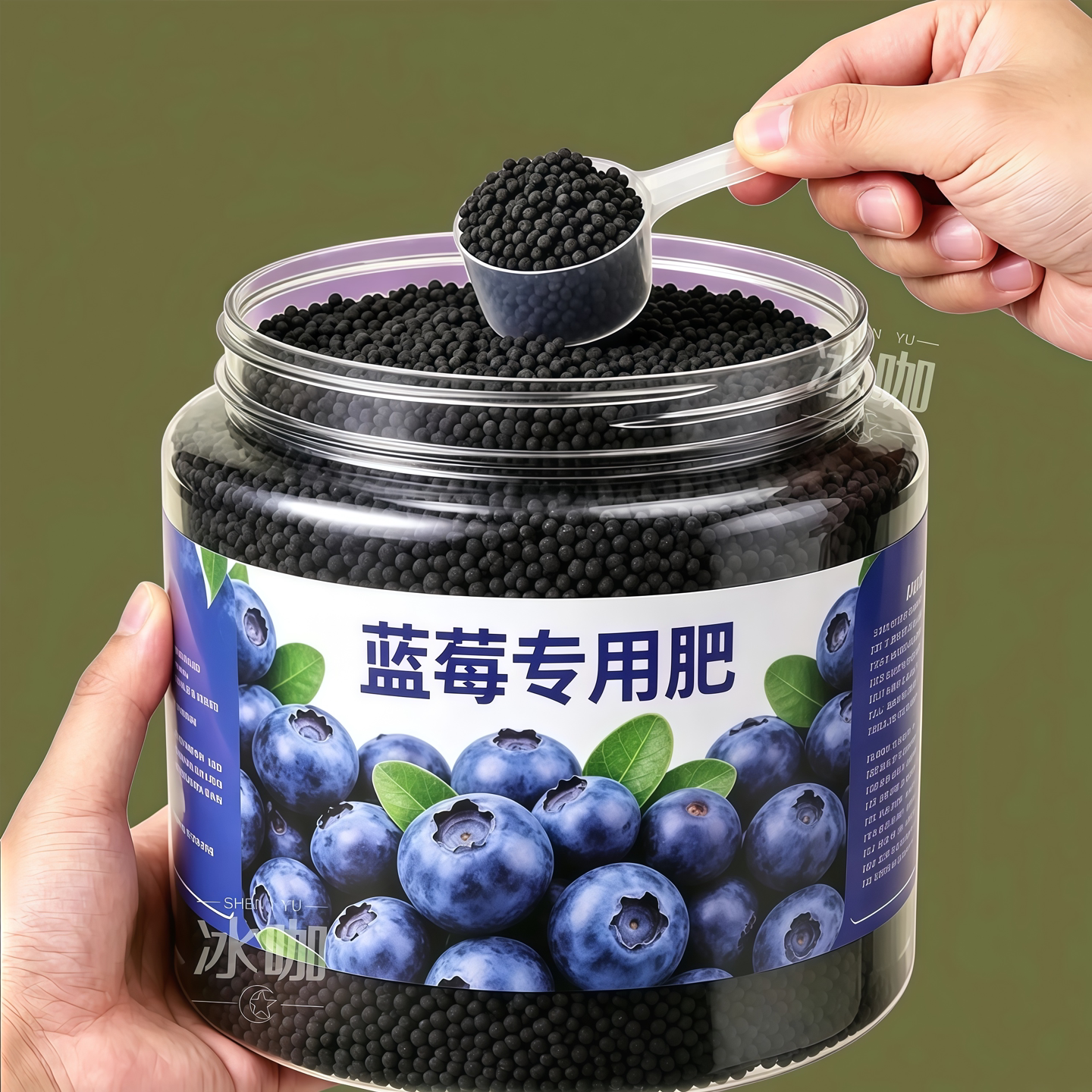 蓝莓专用肥料硫酸钾复合肥蓝莓树果苗盆栽有机肥专用土酸性缓释肥