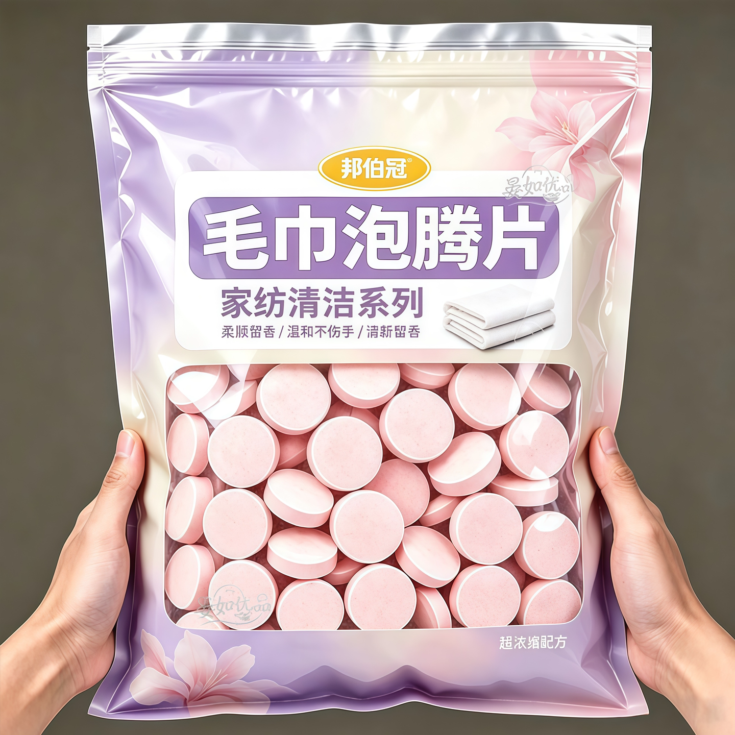 毛巾清洁片免手洗【除菌+除味】
