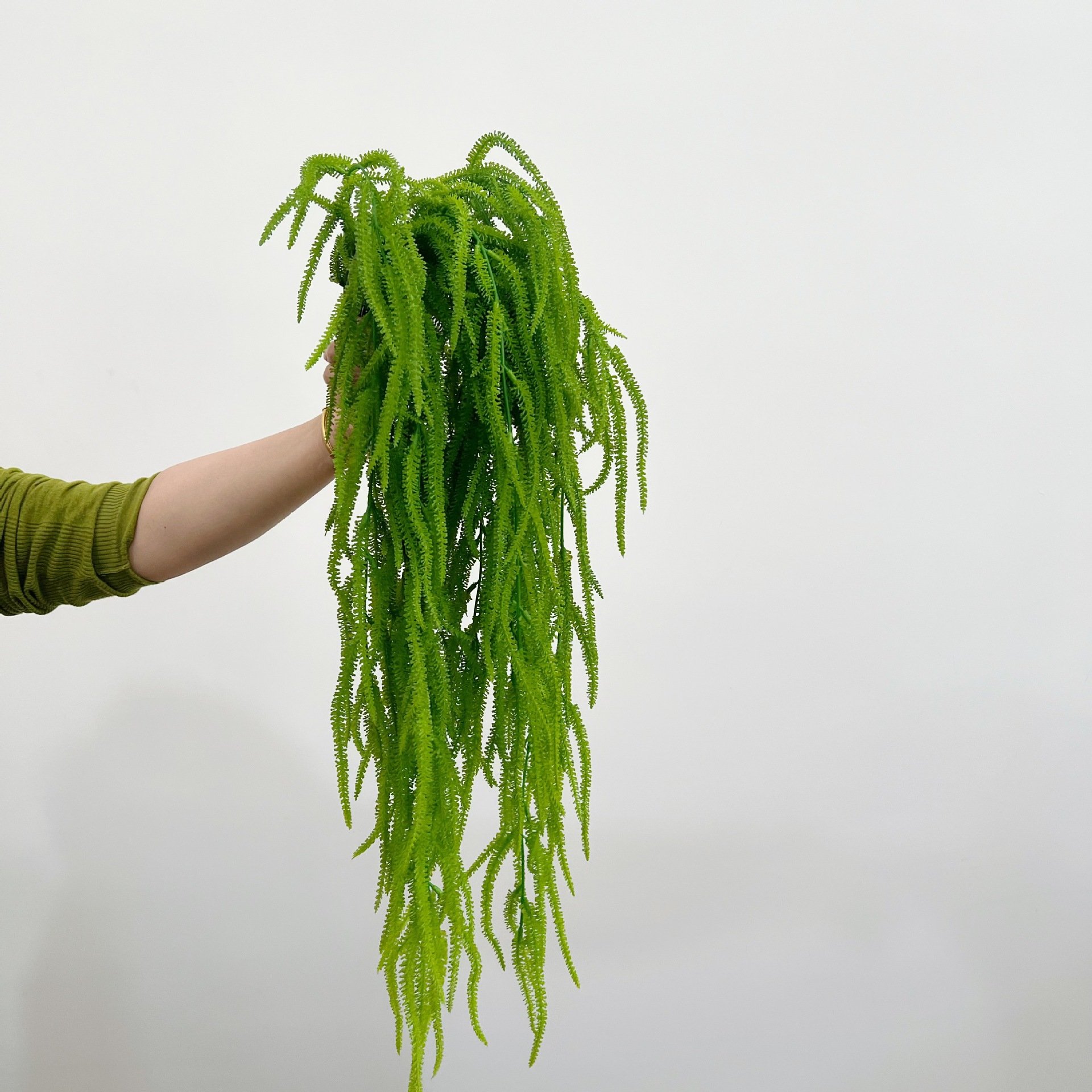 含阳仿真垂吊柳须仿真情人泪长枝柔丽丝背景插花婚礼花材植物壁挂