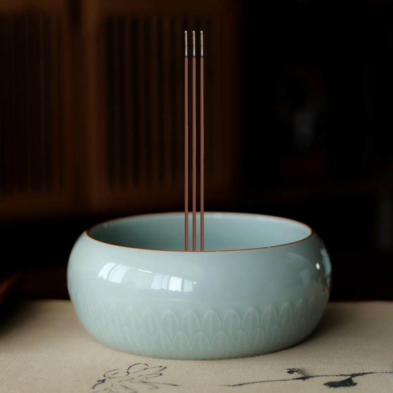 大号香炉家用室内供奉钵式炉烧香炉祭拜具用品居室供佛香薰炉陶瓷,家居饰品,香薰炉,淘宝优惠券,粉丝福利购,淘宝优惠卷