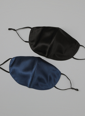 nil 22姆米%桑蚕丝真丝口罩配M活性炭鼻梁支撑防护面罩