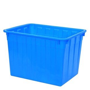 养鱼晒水桶加厚大耐用塑料家市场池水产养殖箱有排水管的牛筋