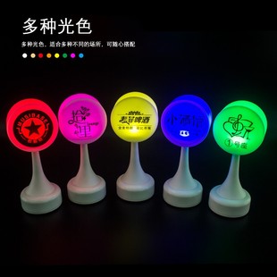 ld充电酒吧台灯装饰创意服务号码灯耐摔发光酒吧桌灯定制