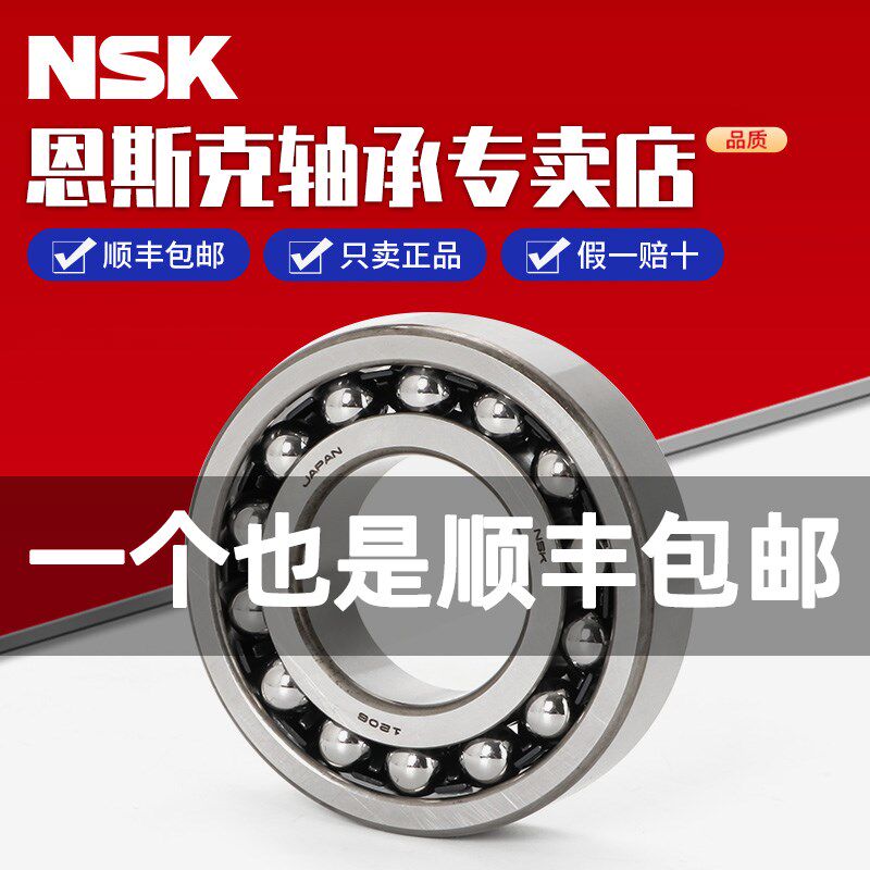 日本NSK进口2201 2202 2203 2204 2205 2206-2RSTNG带密封盖轴承