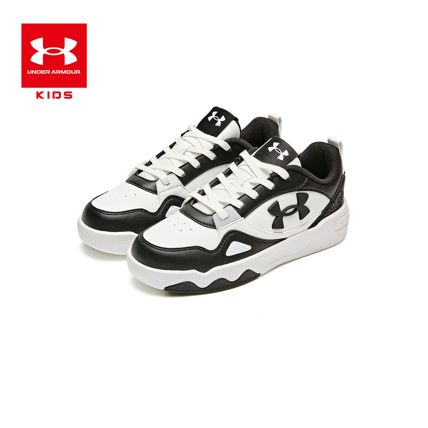 安德玛童鞋儿童休闲运动板鞋