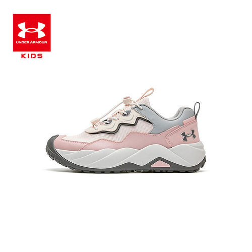 安德玛童鞋26年新款春秋儿童户外生活鞋男女大童束带学生运动鞋