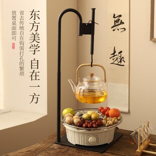 家用室内茶具新款 围炉煮茶烤火炉套装 煮茶器煮茶炉电陶炉器具全套