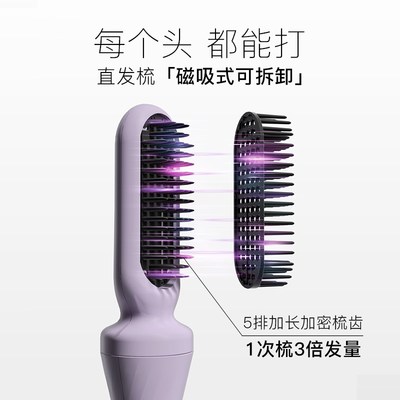 崔娅三五合一负离子自动卷发棒大卷持久定型不伤发直梳子32蛋卷棒