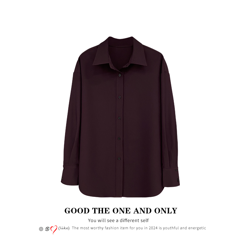 【添添闺蜜团】桑榆慕北 时髦高级气质长袖衬衫301163