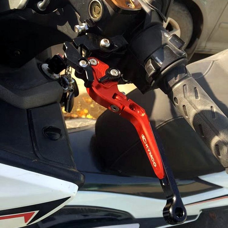 适用光阳赛艇0/00/ CT0刹车牛角拉杆 带停驻车功能手刹