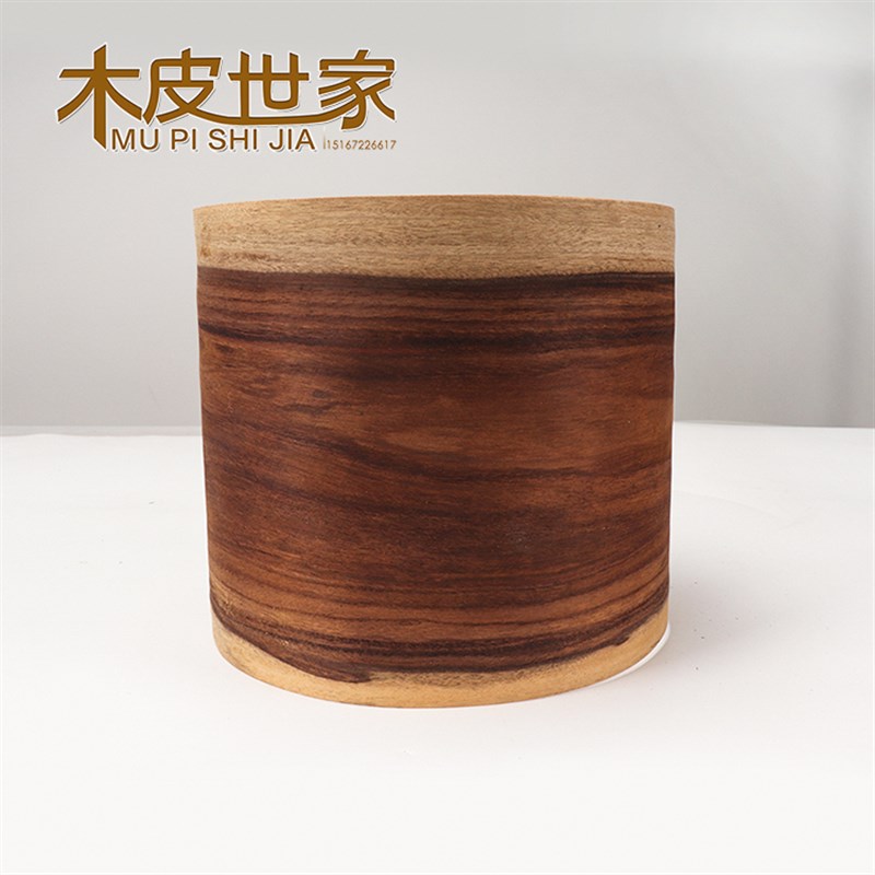 mm纯实木 带白边酸枝木木皮 热卖