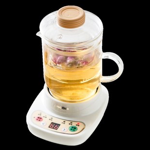 办公室养生电热杯陶瓷电炖锅分体式粥热牛奶底座杯子盖子