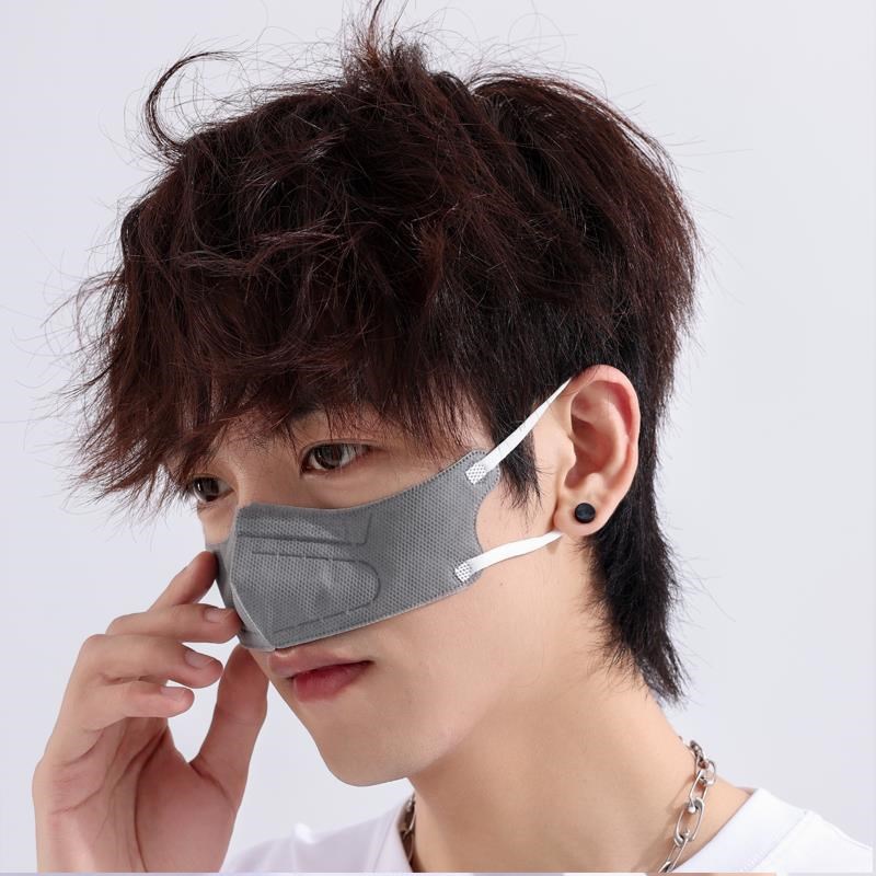 墨西哥轻薄透气防尘鼻罩冷风鼻子过敏花粉篙草睡觉鼻炎保暖鼻口罩