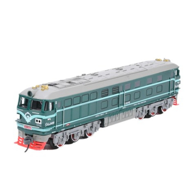 儿童电动绿皮东风4B内燃机火车轨道玩具高铁复兴号小火车套装轨道