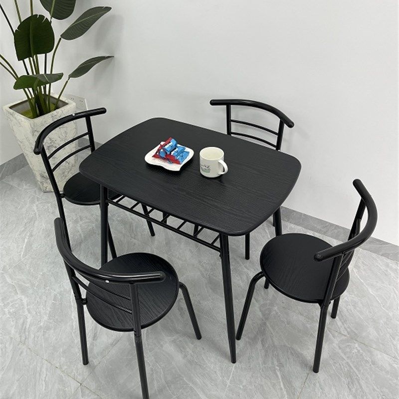 小户型家用人餐桌椅一桌两椅四椅小餐桌方桌出租屋公寓桌子,住宅家具,不锈钢/PVC餐桌,淘宝优惠券,粉丝福利购,淘宝优惠卷