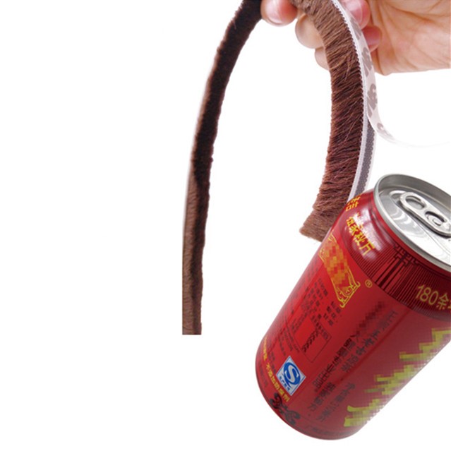 密封毛条自粘门窗防风背胶m防尘毛刷条静音防撞条铝合金窗密封条