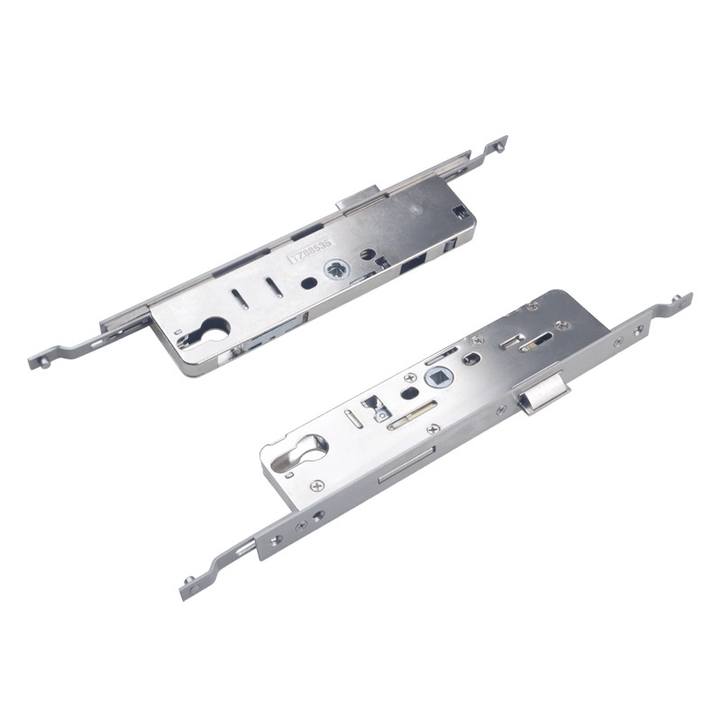 TZ88535门锁体断桥铝门锁配件铝合金门锁体平开门锁9235多点锁体