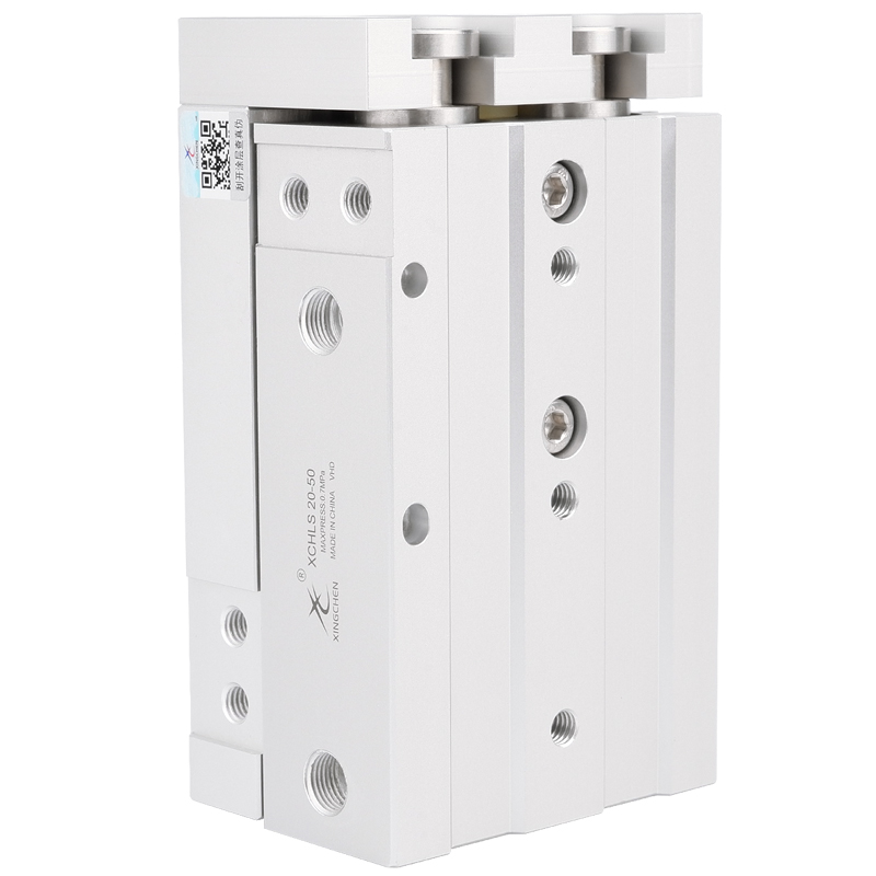 星辰气动滑台气缸HLS6/8/12/16/20/25-10X20X30X40X50X75X100SAS