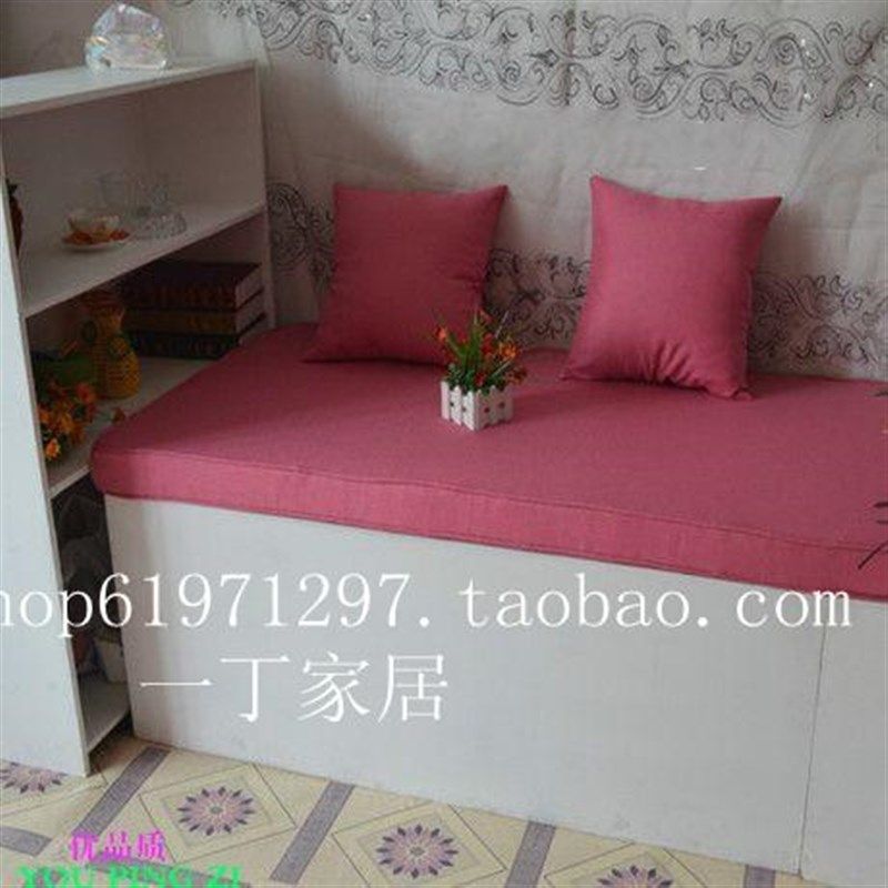 细麻布布料面料 床垫 飘窗垫 坐垫 沙发垫 定制 多色,居家布艺,海绵垫/布料/面料/手工diy,淘宝优惠券,粉丝福利购,淘宝优惠卷