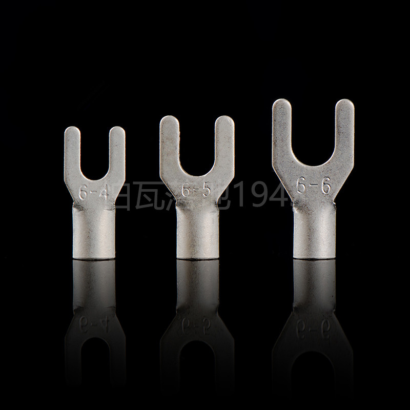 品质保证】UT叉形冷压接线端子UT- 叉形裸端子1只