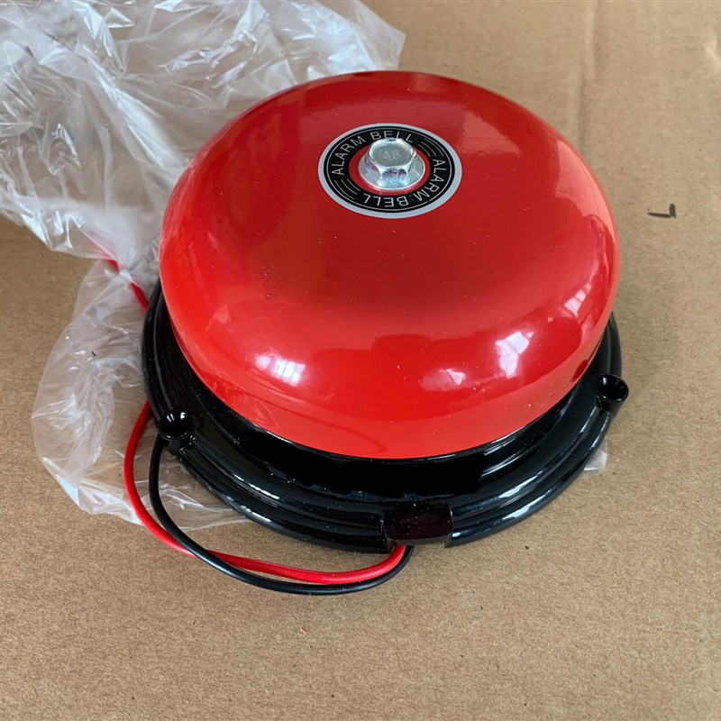 4寸直流DC24V 12v工业电铃电梯警铃CB-4B报警器100MM商场超市酒店