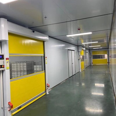 卷帘门提升门堆积门快速升降工业级净化车间地下车库风淋室联动