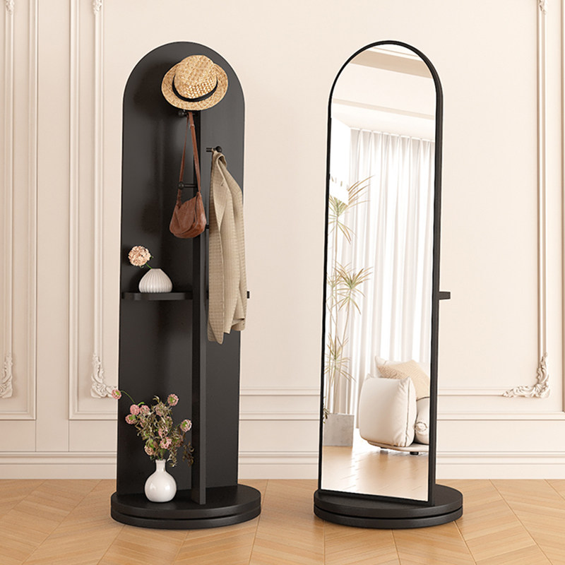 旋转全身镜异形镜子穿衣镜挂衣架一体家用试衣镜衣帽架卧室落地镜,住宅家具,穿衣镜,淘宝优惠券,粉丝福利购,淘宝优惠卷