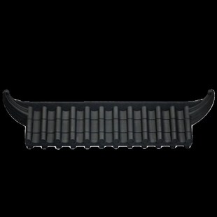 仿古屋簷门头一体瓦房檐装饰塑料瓦片古建筑马头防撞壁墙瓦青瓦