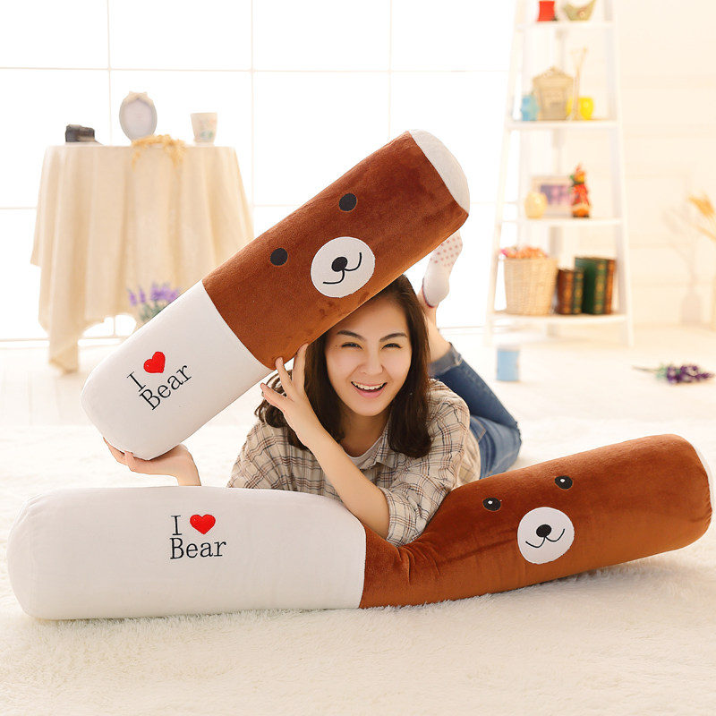 爱长型圆柱糖果枕头大女孩床上懒人夹腿长条睡觉抱枕靠垫拆洗,玩具/童车/益智/积木/模型,毛绒/玩偶/公仔/布艺类玩具,淘宝优惠券,粉丝福利购,淘宝优惠卷