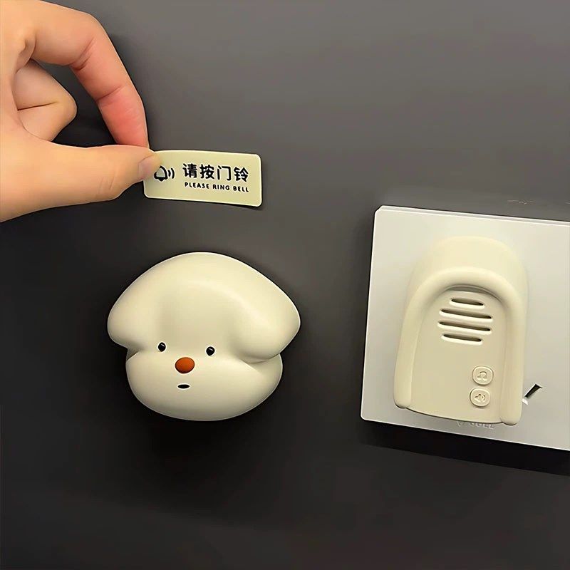 小狗门铃家用装饰门铃远距离感应分体式免布线手按响铃卡通,电子/电工,楼宇对讲设备,淘宝优惠券,粉丝福利购,淘宝优惠卷