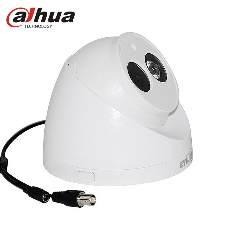 大华100万同轴高清监控摄像头DH-HAC-HDW1020E室内红外半球摄像机