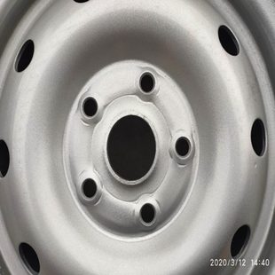 70R14LT 原车长安新豹T3轮毂钢圈14寸5孔总成175R14轮胎175 总成