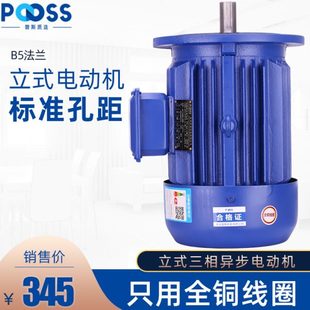 普斯江蘇YE3三相異步電機(jī)銅芯電動(dòng)機(jī)380攪拌減速機(jī)交流馬達(dá)立式