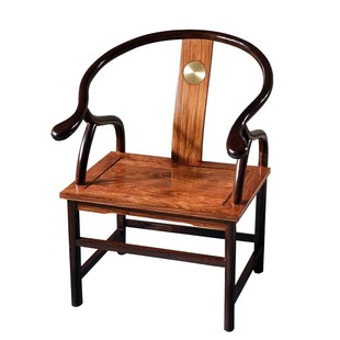 红木刺猬紫檀圈椅三件太师椅实木官帽椅梨木茶台靠背围椅