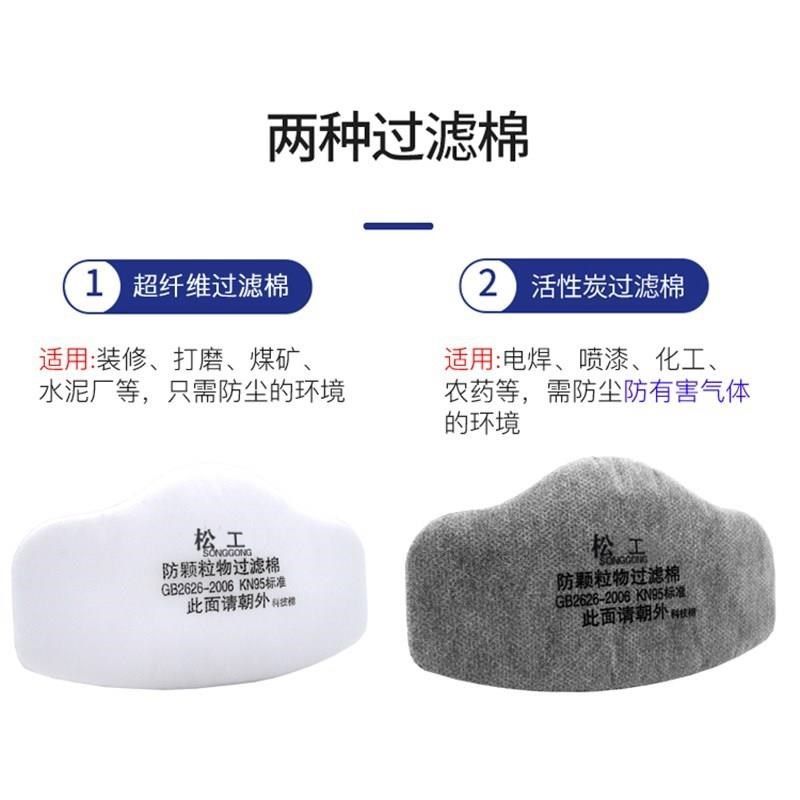 硅胶防尘口罩粉尘打磨灰粉口鼻罩防工业面罩电焊防烟透气防尘面具,居家日用,口罩,淘宝优惠券,粉丝福利购,淘宝优惠卷