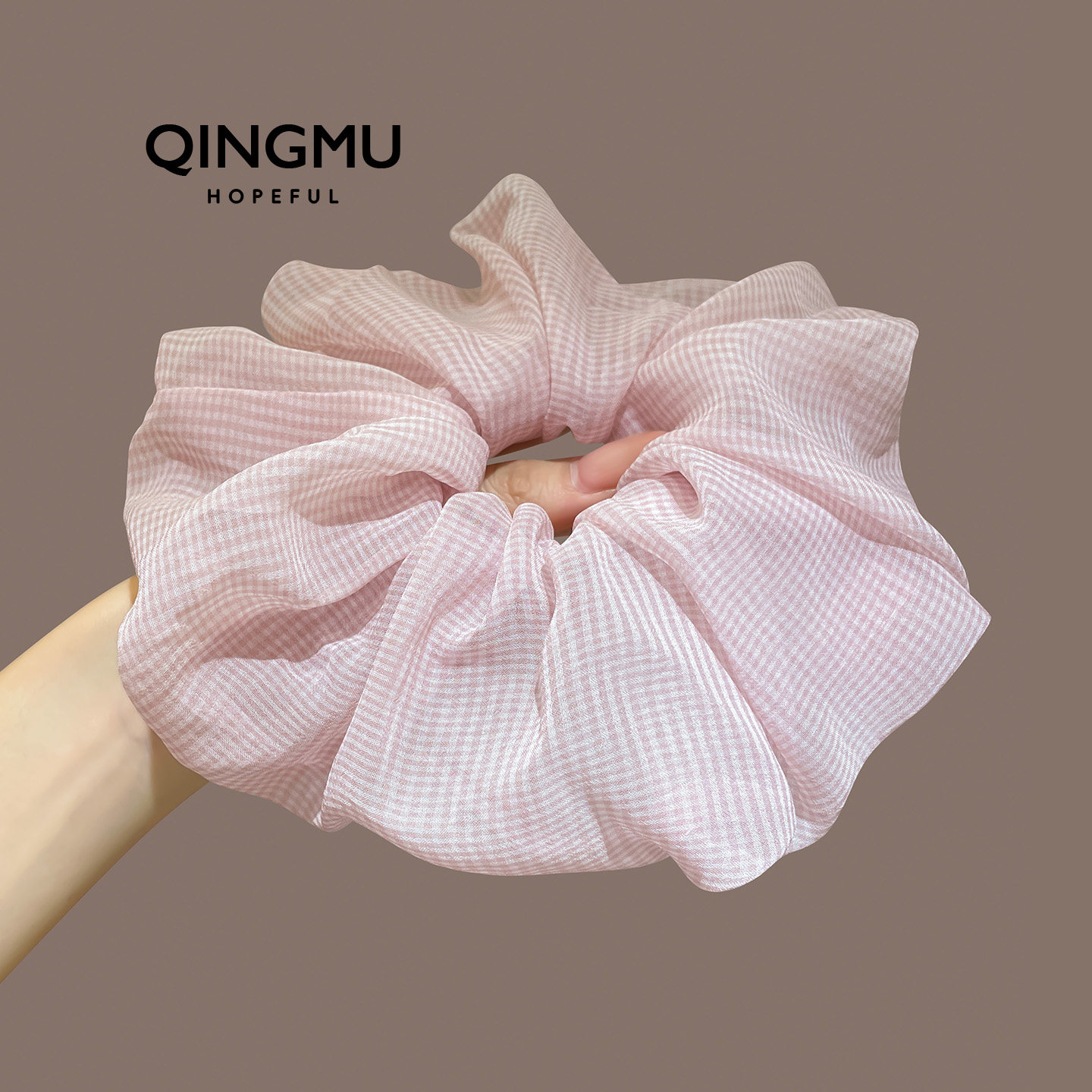 韩系粉色泡泡网纱大肠发圈甜美少女扎发头绳慵懒风马尾发绳头饰新,饰品/流行首饰/时尚饰品新,发饰,淘宝优惠券,粉丝福利购,淘宝优惠卷