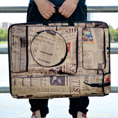 考美术画袋画包加厚防水大拉链画板袋写生画板包