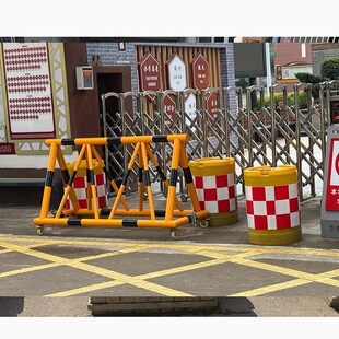 拒马护栏路障防冲撞幼儿园学校门口防撞防护栏加油站安全设施